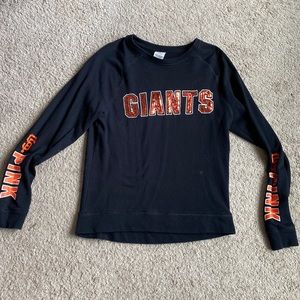 PINK SF Giants crewneck size S
